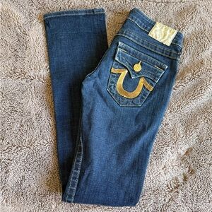 True Religion Indigo Denim Jeans